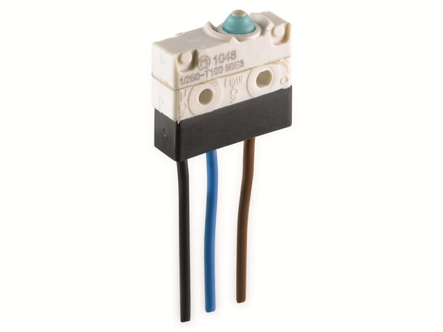 MARQUARDT Mikroschalter, 1048.2151, 250 V/AC, 1 A, 1 x Ein/(Ein)
