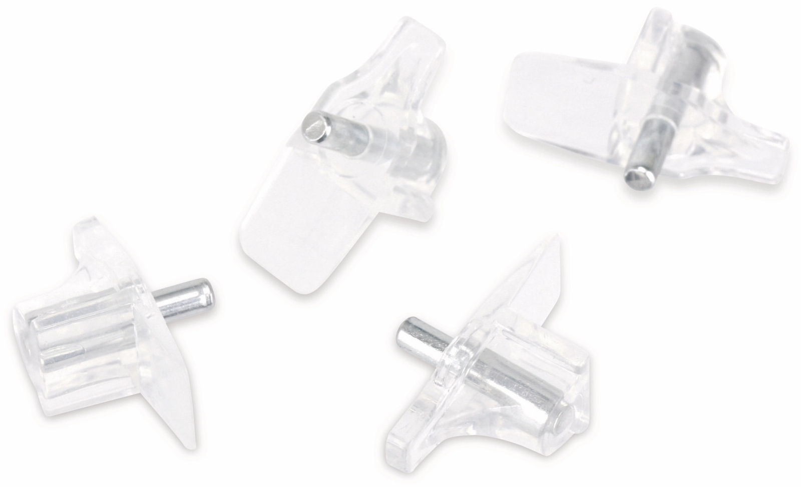 Fachbodenträger 3 mm, transparent, 20 Stück