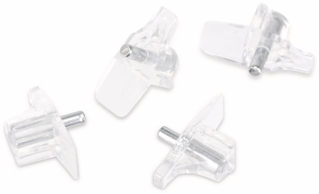 Fachbodenträger 3 mm, transparent, 20 Stück