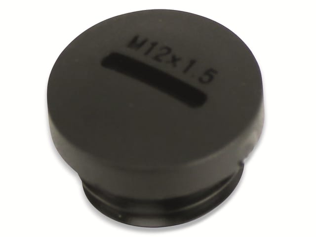 KSS Verschlussschraube, metrisch, M12, schwarz