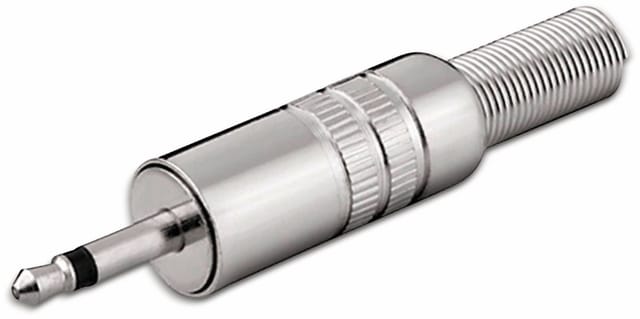 S-IMPULS Klinkenstecker, 3,5 mm, mono, Metall