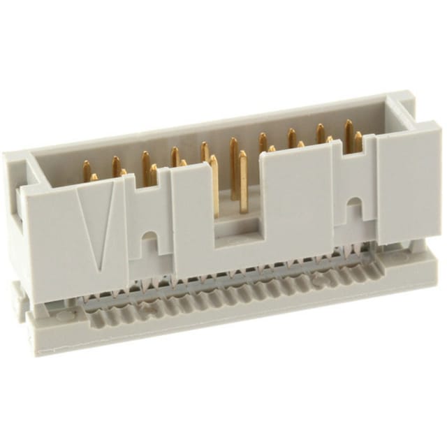 ECON CONNECT Wannenstecker WSK16G, 16-pol., grau, RM 2,54 mm, DIN 41651