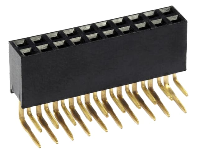 ECON CONNECT Buchsenleiste BLW2X4, 2x4, RM 2,54 mm, H 8,5 mm
