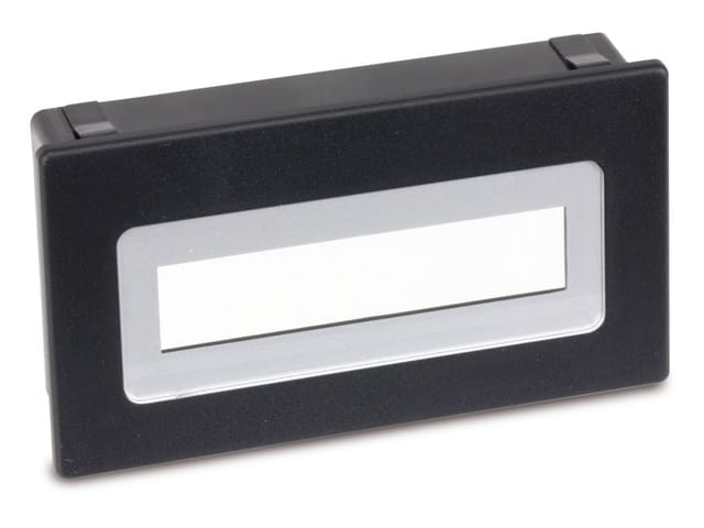 H-TRONIC LCD-Einbaurahmen FR216, für 2x16 Display