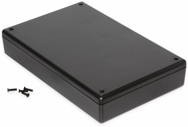 Hammond, Handgehäuse, 1599kbk, 220 X 140 X 40