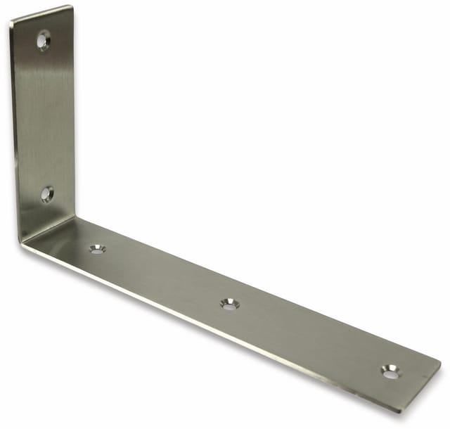 Winkel, 225x125x45 mm, Edelstahl
