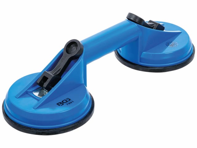 BGS TECHNIC Doppel-Saugheber, 7991, 2x Ø 120 mm, bis 60 kg