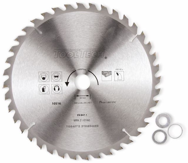 MASTERPROOF Hartmetall-Kreissägeblatt, 180 mm