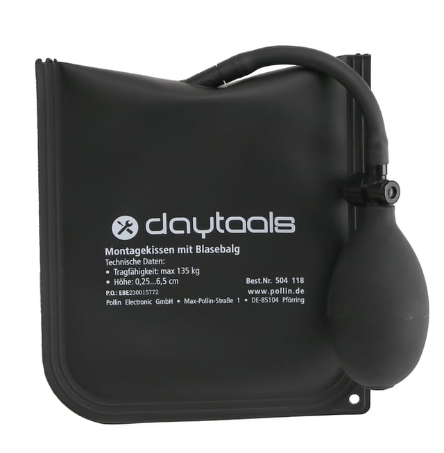 DAYTOOLS Montagekissen mit Blasebalg, max. 135 kg