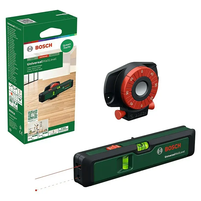 BOSCH Laser-Wasserwaage UniversalWallLevel, 0603663J00