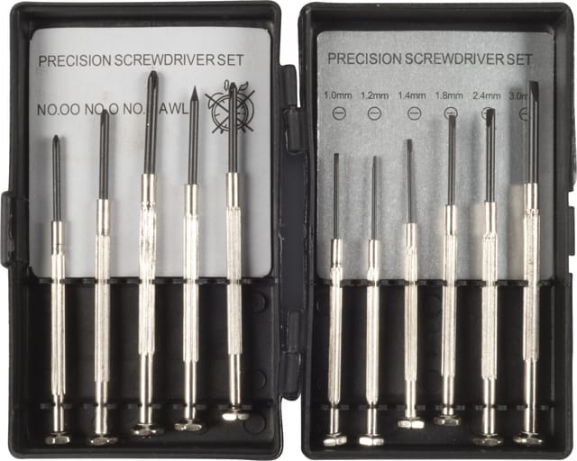 KINZO Präzisions Schraubendreher-Set, 11-teilig