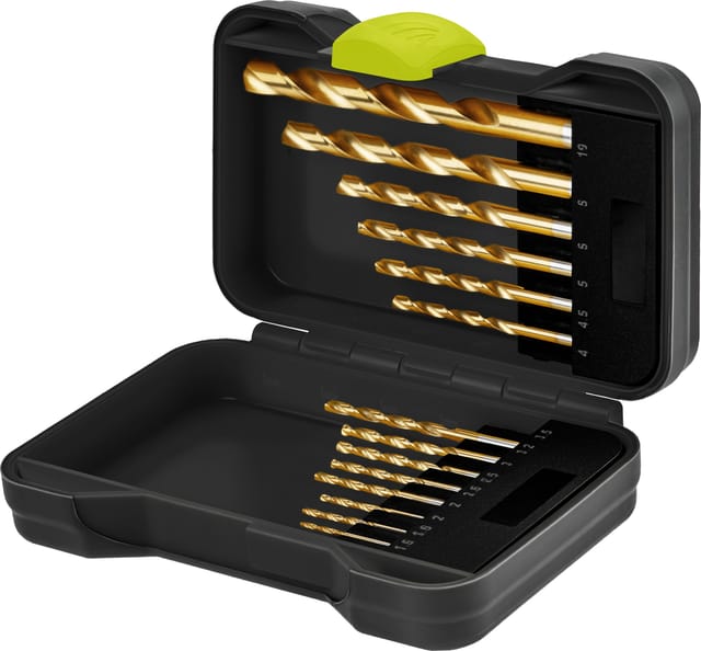 GOOBAY TOOLS HSS-Metallbohrer-Set, 77850, 1,5-10 mm, 15-teilig