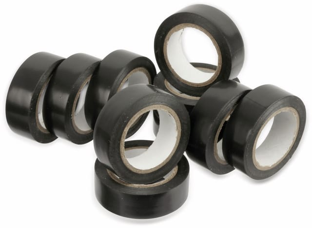 KINZO Isolierband, 18x10000 mm, PVC, 10 Stück