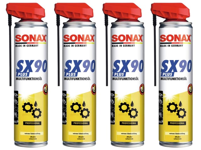 SONAX Multifunktionsöl, SX90 PLUS EasySpray, 400 ml, 4 Stück