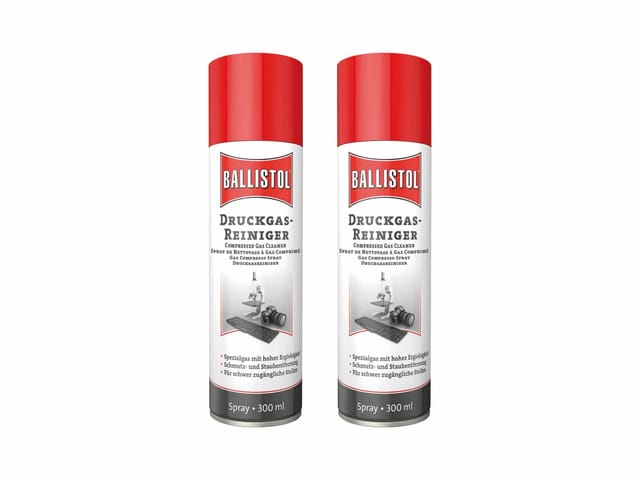 BALLISTOL Druckgas-Reiniger Spray, 300 ml, 2 Stück