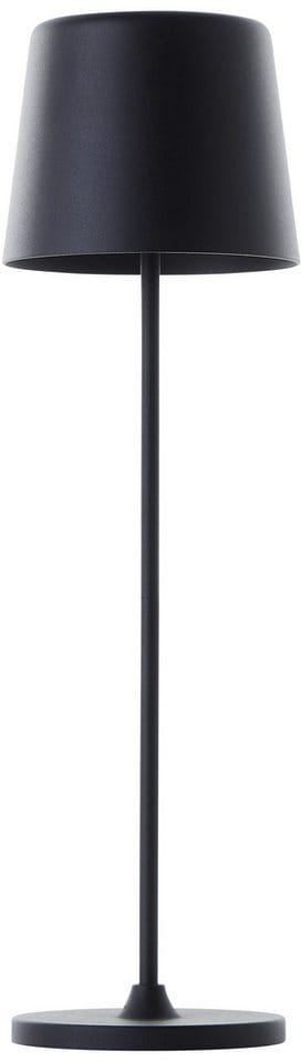 BRILLIANT LED-Akku-Tischleuchte Kaami, 2 W, 310 lm, 3000 K, schwarz, 2er Set