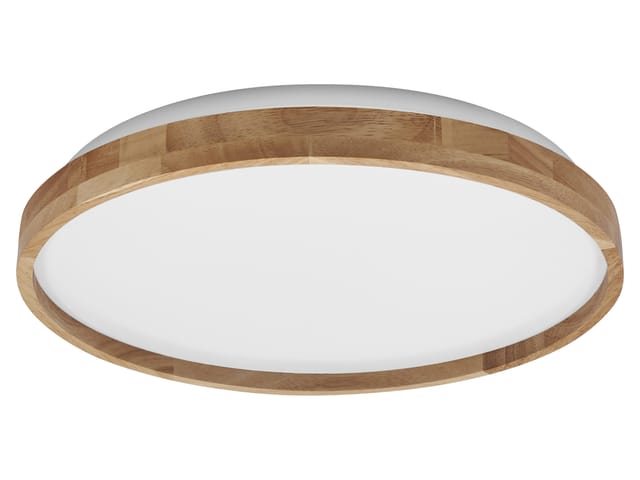 OSRAM LED-Deckenleuchte mit Holzring, 24 W, 3.000 K, Dimmbar, EEK: F, warmweiß, IP20