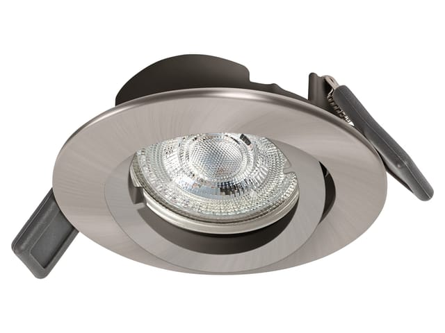 OSRAM Deckeneinbauleuchte, GU10, 4,3 W, 2700 K, IP20, mit Twistlock-System