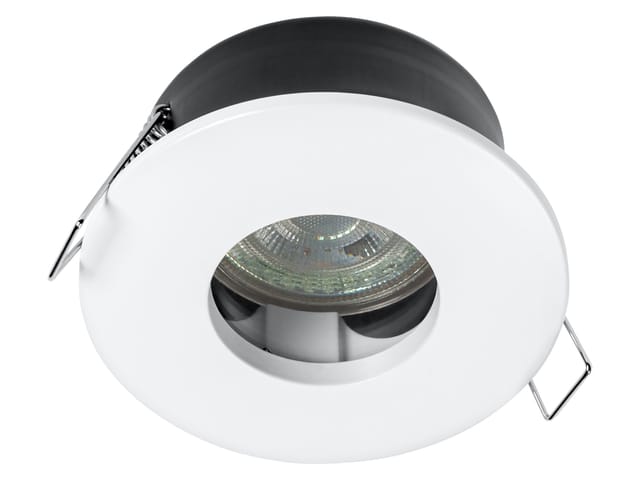 OSRAM Deckeneinbauleuchte mit GU10-Lampe, 4,3W, 280lm, 2700K, IP65, warmweiß