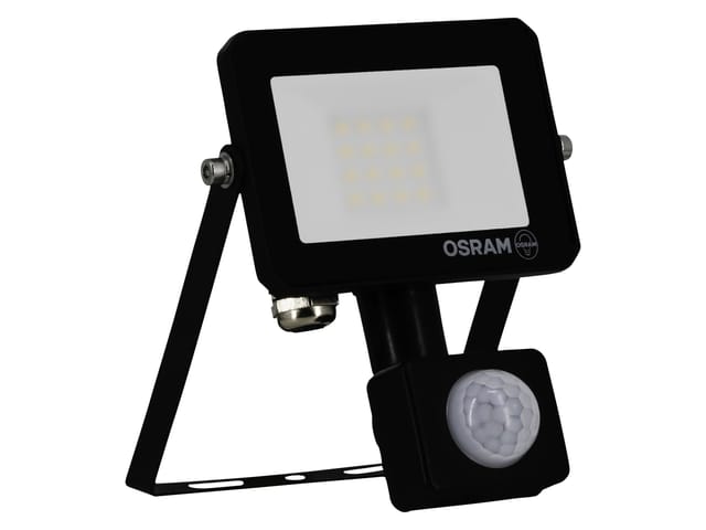 OSRAM LED-Fluter mit Sensor, 10W, 900lm, 3000K, 105°, IP65, warmweiß