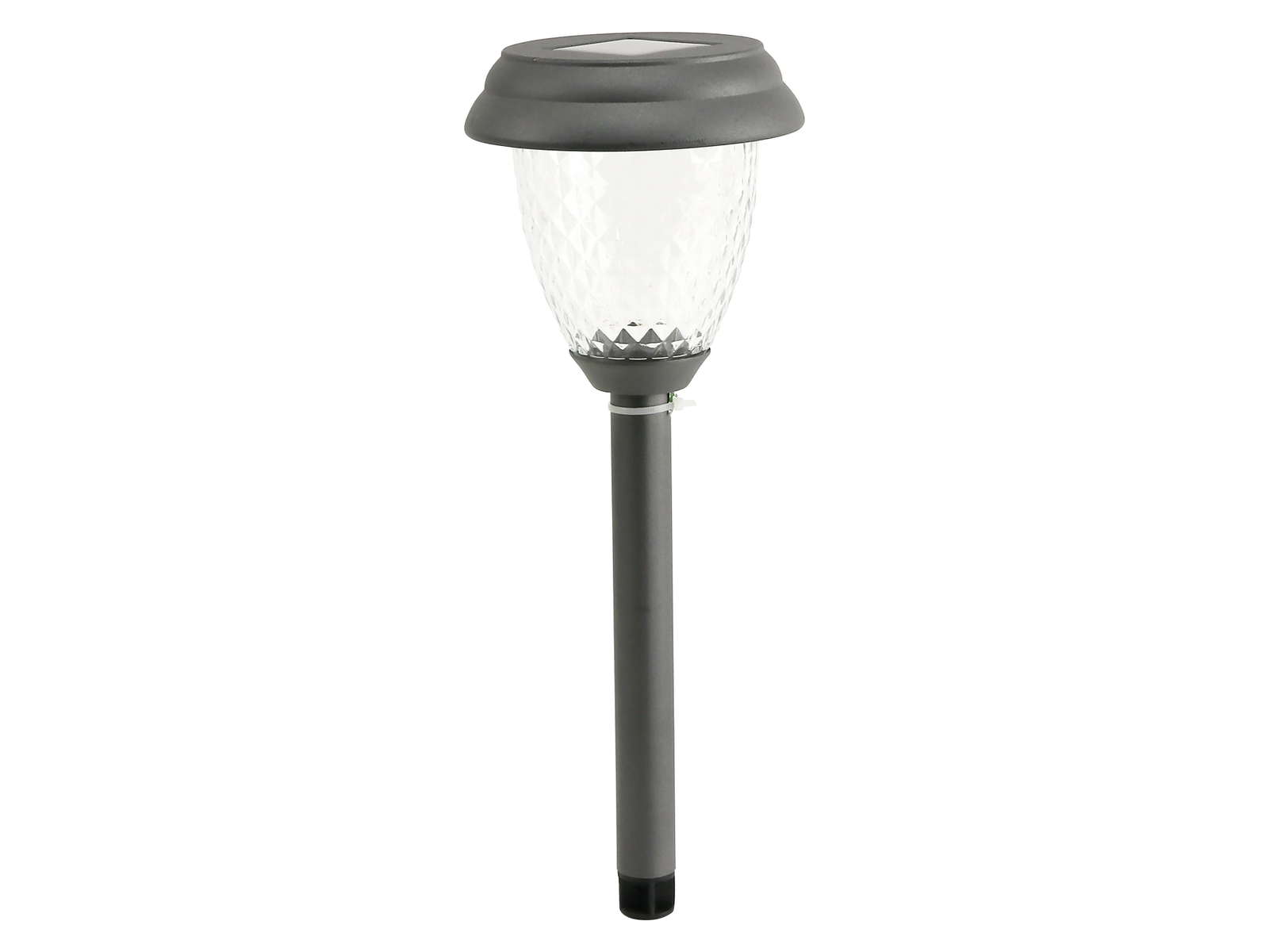LED-Solargartenleuchte, grau, 41 cm