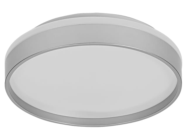 OSRAM LED-Deckenleuchte, 16W, 3000K, 1000lm, warmweiß, IP20, silber, Ø30cm