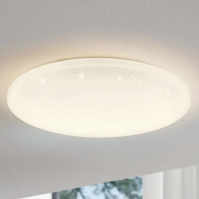 EGLO LED-Deckenleuchte POGLIOLA-S, 18W, 2050 lm, 4000K, 310 mm, Kristalleffekt