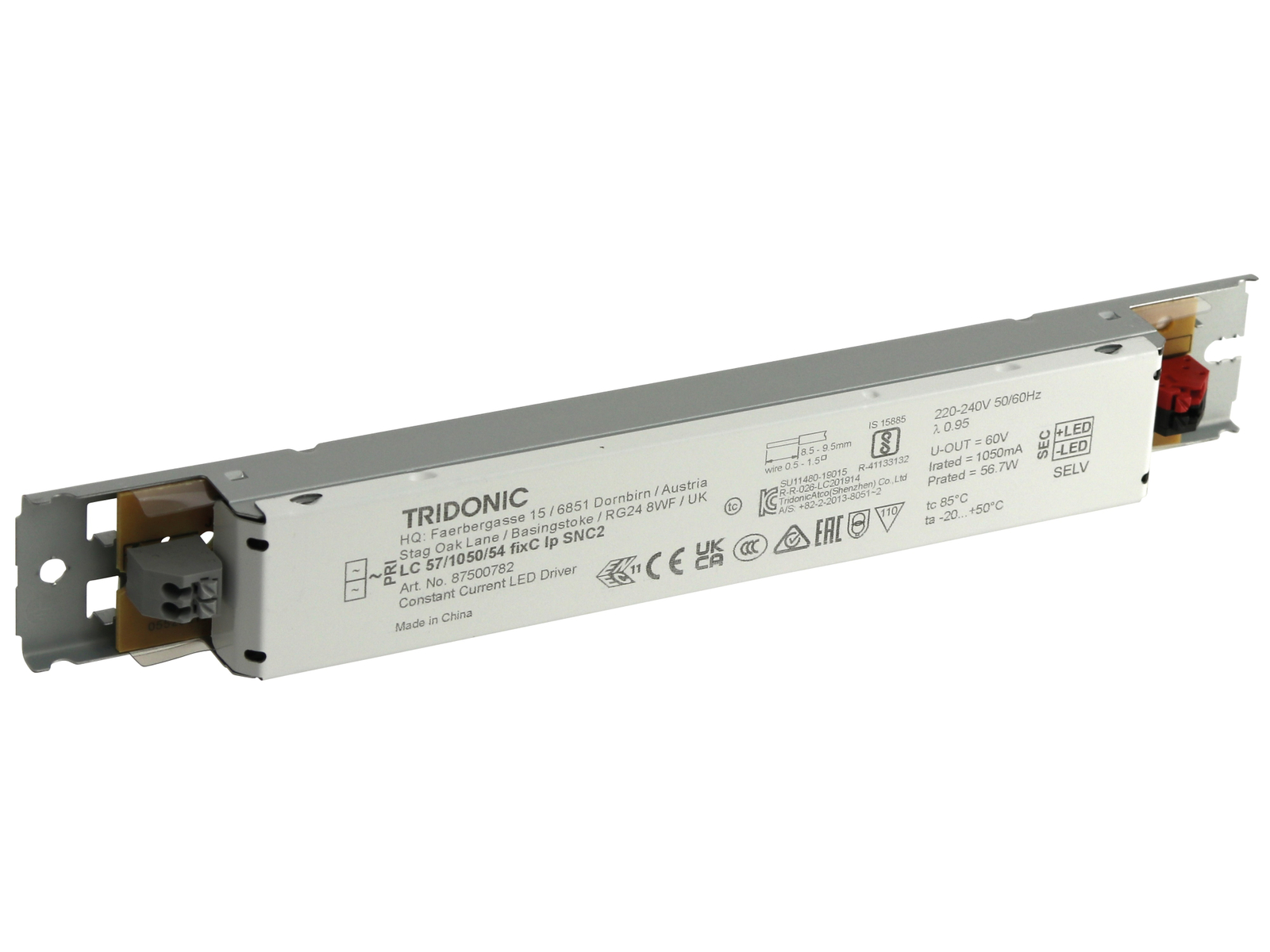 TRIDONIC LED-Schaltnetzteil 87500782, 56,7 W