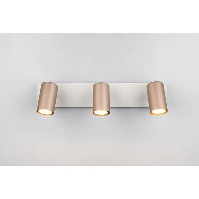 TRIO Deckenleuchte Marley 802400365 Coffee, 3 x GU10, max. je 35 W