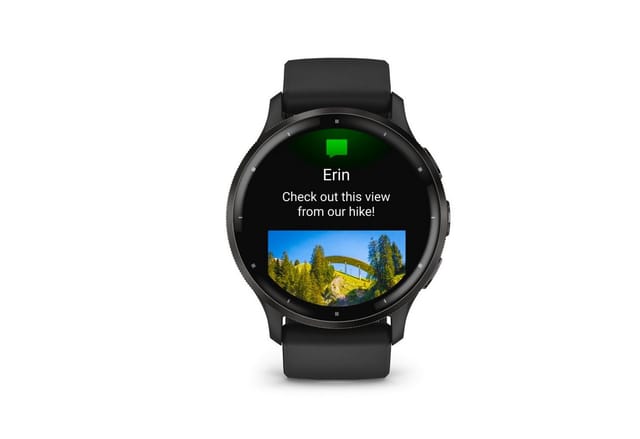 GARMIN Smartwatch Venu 3 schwarz/schiefergrau Silikon