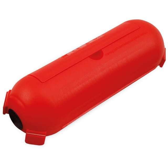 MCPOWER Sicherheits-Schutzbox für Kabel, IP44, rot