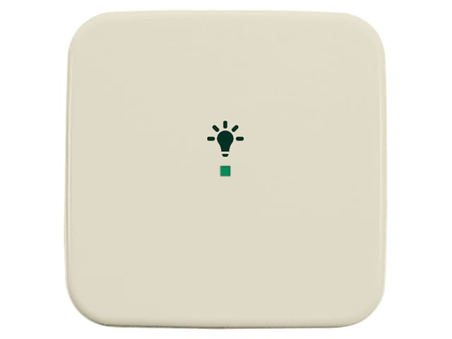 BUSCH-JAEGER Wippe 6231-10-212, Symbol Licht, free@home, perlweiß