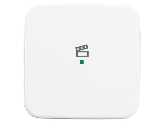 BUSCH-JAEGER Wippe 6233-10-214, Symbol Szene, free@home, alpinweiß