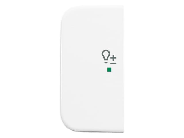BUSCH-JAEGER Wippe 6234-21-214, 2-fach L, Dimmer, free@home, alpinweiß