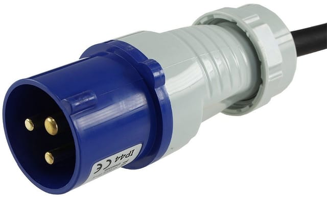 CHILITEC CEE-Adapter 22852, 0,35 m, CEE auf Schutzkontaktkupplung