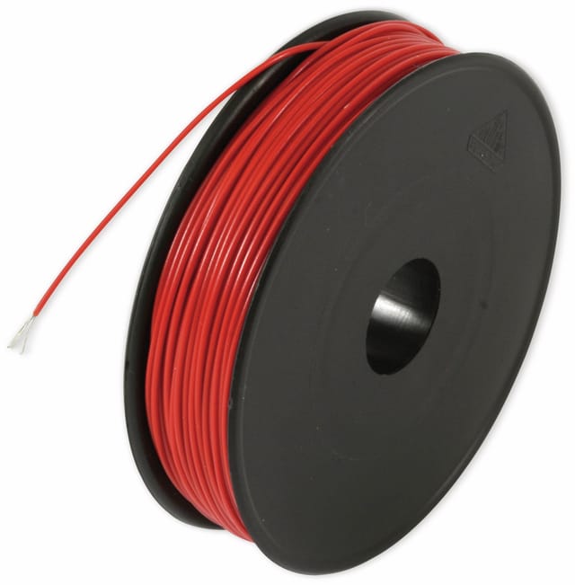 RAUTRONIC Modellbau-Litze, 40m, rot