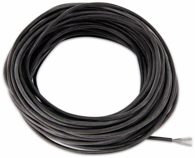 RAUTRONIC Silikon-Litze, 1,5 mm², schwarz, 10 m