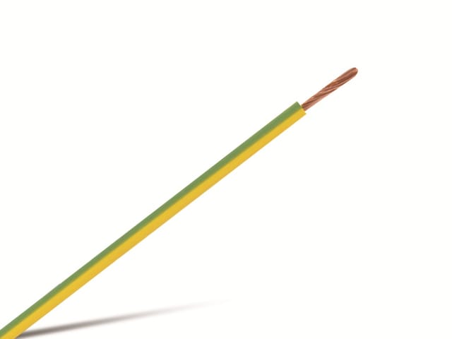 RAUTRONIC Litze H07V-K 16 mm², 10 m, grün/gelb