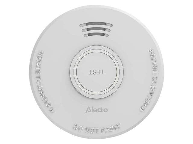 ALECTO Rauchmelder SD530, 5-Jahres-Batterie, weiß