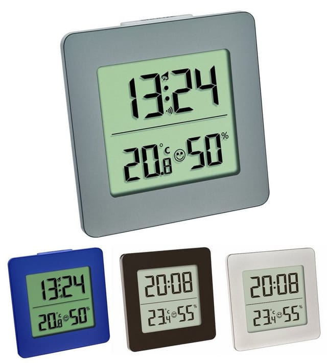 TFA Digitales Thermo-Hygrometer 30.5038.01, schwarz