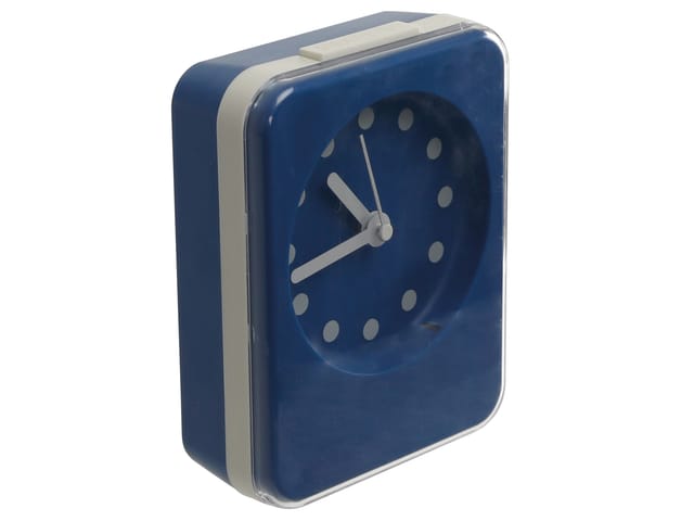 Quarzwecker, 823-02-2020-04, blau, B-Ware