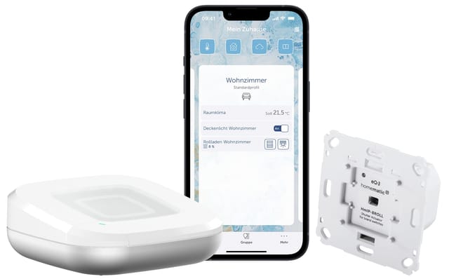 HOMEMATIC IP Starterset Rollladen- und Markisensteuerung S