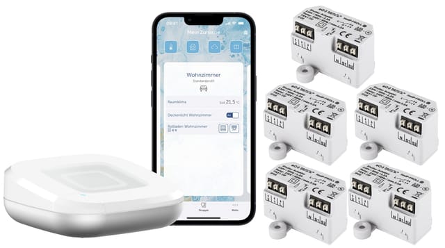 HOMEMATIC IP Rollladenaktor Unterputz + Accesspoint 2