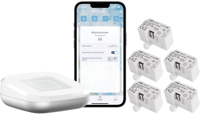 HOMEMATIC IP Schalt-Mess-Aktor Unterputz + Accesspoint 2
