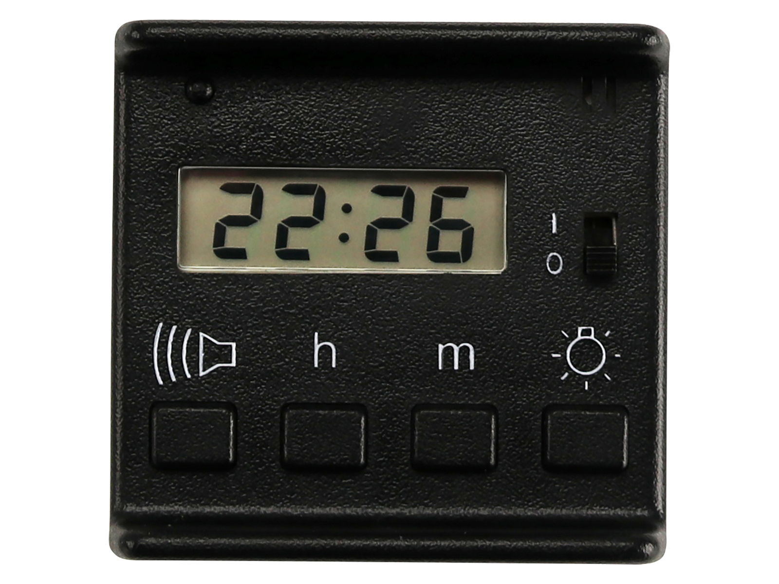 PARAGON Digitalwecker 1WD010, schwarz