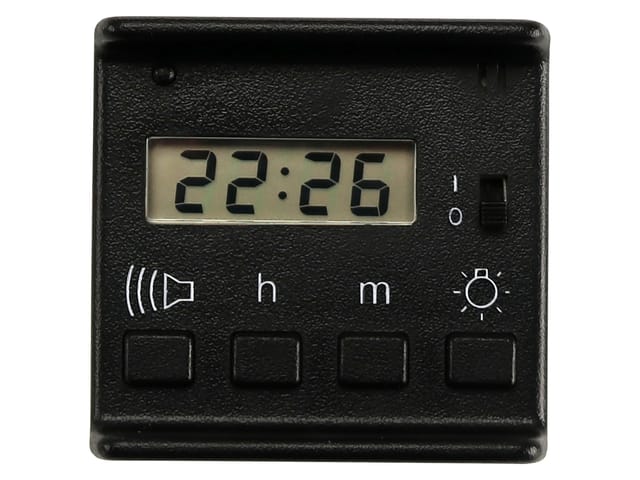 PARAGON Digitalwecker 1WD010, schwarz