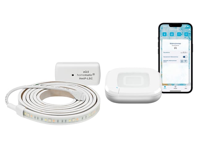 HOMEMATIC IP Starterset Lightstrip Set + Access Point 2
