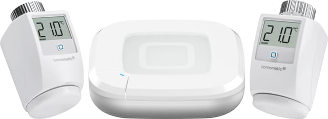 HOMEMATIC IP Starterset Heizen etrv2 für 2 Räume