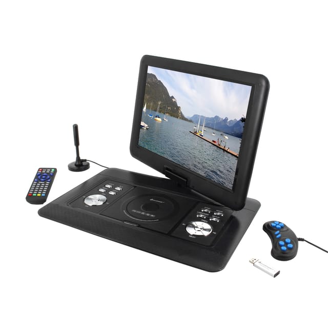 SOUNDMASTER Portabler DVD-Player PDB1600SW, 15,4", DVB-T2, Akku, EEK D