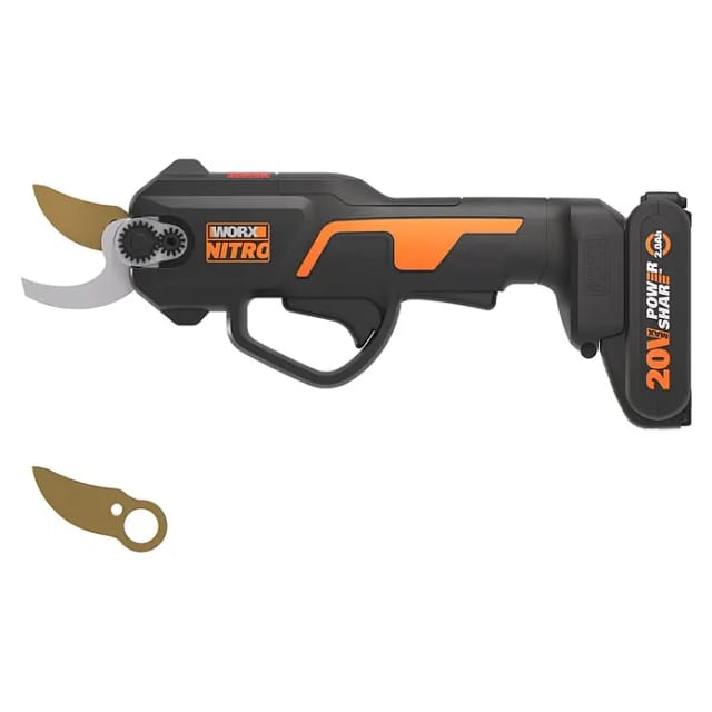WORX Akku-Astschere »WG330E.2«, 20V, 25 mm Klingenöffnung, SK5-titaniumbeschichtete Klingen - schwarz